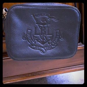 Ralph Lauren Black Leather Crossbody